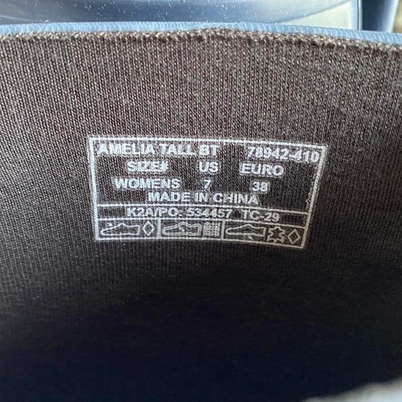 NEW Bogs Navy Tall Amelia Rain Boot - Women’s Size 7 - Picture 8 of 8